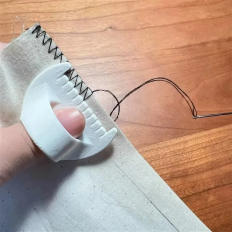 DIY-Nähanleitung-Vorlagen-Set für gleichmäßige Stiche in Gelb aus Kunststoff mit 3 mm Abstand für Stoffstickerei und Lederhandwerk - Bild 2