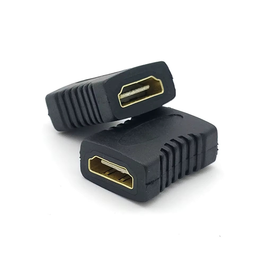 ZOUGOUGO HDMI Koppler Adapter Set 5 Stück in Schwarz für 4K 2K 3D Verbindung von Laptop und TV - Bild 2