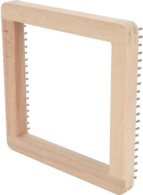 Shoemst Webrahmen aus Holz, Strickbrett, beige - Bild 1