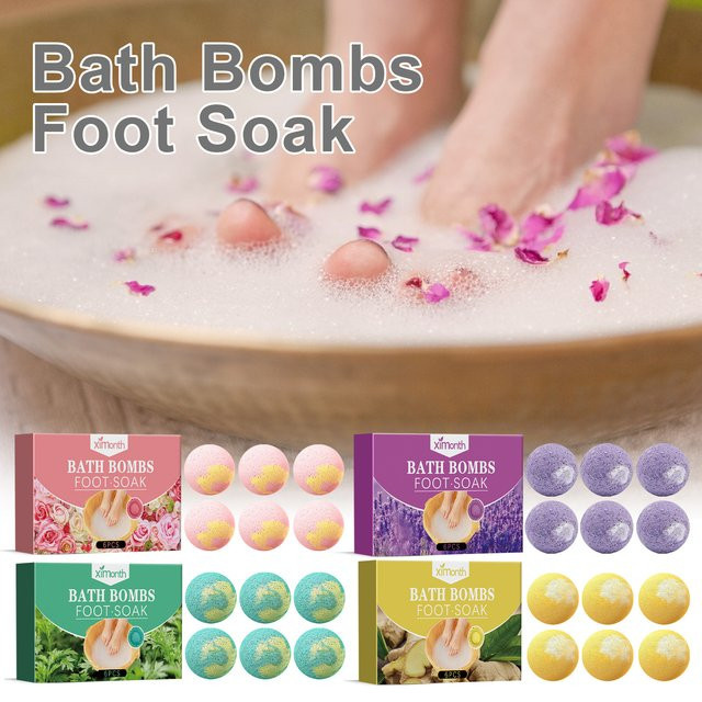 Ximonth Badekugel mit Blumenduft und ätherischem Öl, Unisex - Bild 1