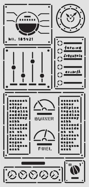 Schablone A New Beginning - Control Panel - Bild 1