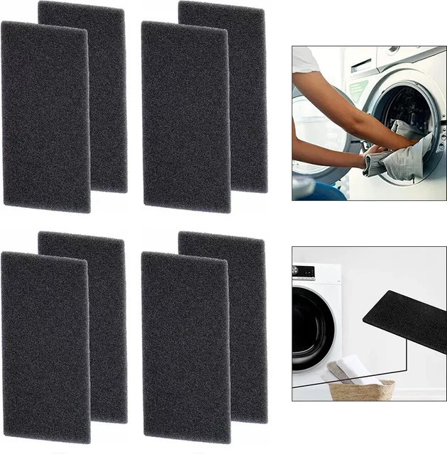 8er Set Ersatz Schwamm Trockner Filter für Bauknecht und Whirlpool HX 481010354757 - Bild 1