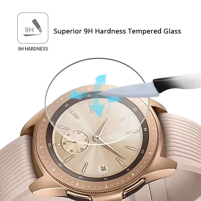 Samsung Displayschutzfolie Glas, 5 Stück, Galaxy Watch4 Watch5 Watch6 - Bild 5