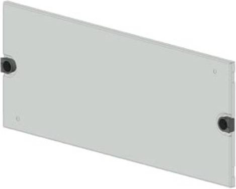 Siemens Blende 8PQ2025-8BA01 aus Stahlblech in Lichtgrau, B: 80,0 cm, H: 40,0 cm, T: 25,0 mm - Bild 1