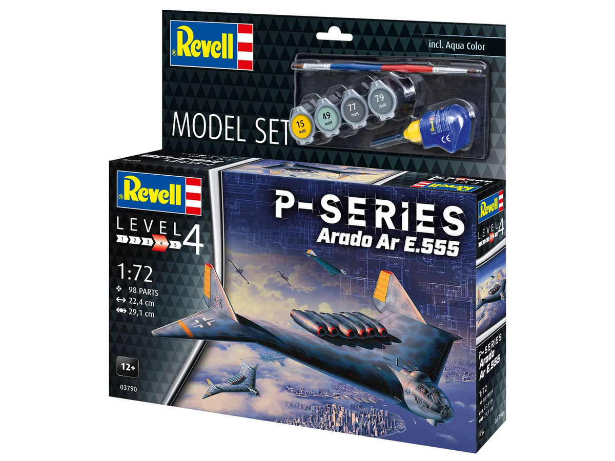 Revell Arado Ar E.555 P-Series, Model Set - Bild 3