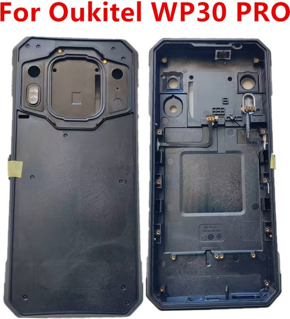 Oukitel WP30 Pro Ersatzgehäuse mit Fingerabdrucksensor in Schwarz - Bild 1