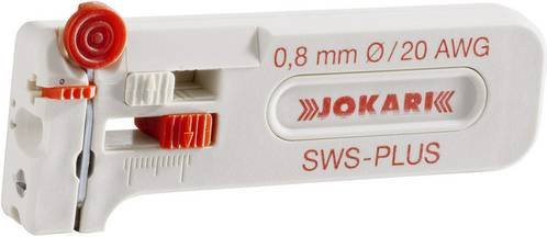 Jokari SWS-Plus 080 Drahtabisolierer in Weiß für Leiter mit PVC-Isolation bis max. 0,80 mm - Bild 1