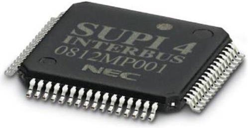 Phoenix Contact 2988117 IBS SUPI 4 TQFP Slave-Protokoll-Chip in Schwarz - Bild 1
