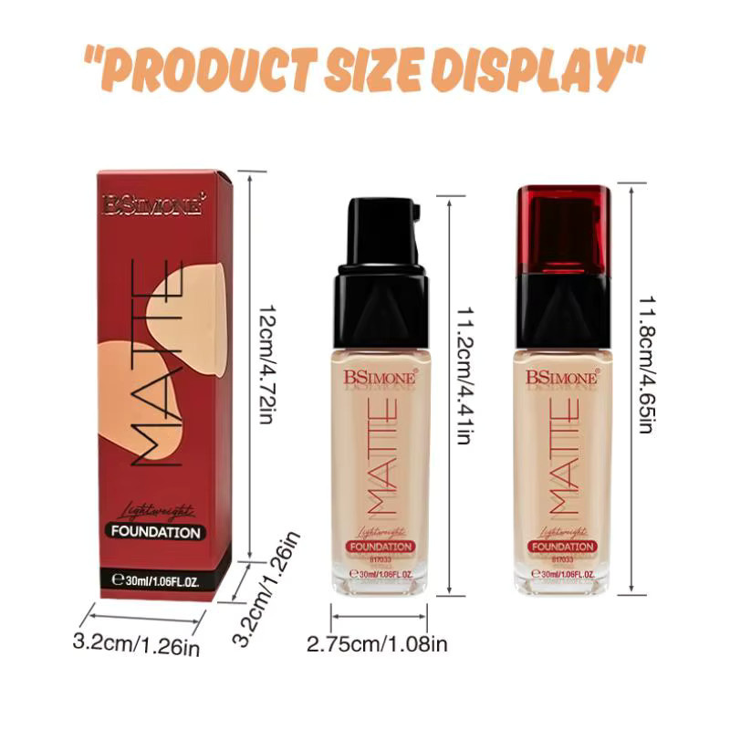 BSIMONE Multi-Use Foundation, matt, Unisex - Bild 5
