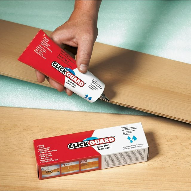 Clickguard Fugenversiegelung für Parkett und Laminat in Weiß - Bild 1