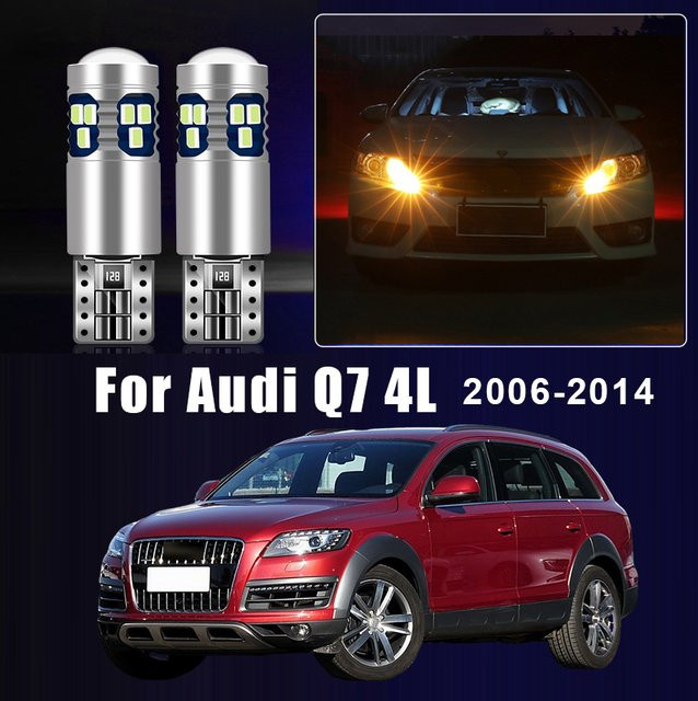 YaLumei T10 W5W LED-Lampen Set für Audi Q7 4L, 2 Stück Parklicht und Positionsleuchten Zubehör - Bild 1