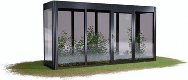 SunElements Gewächshaus SunGarden Power 4.1, B/H/T: 443 x 229 x 128 cm, anthrazit-metallic grau - Bild 1