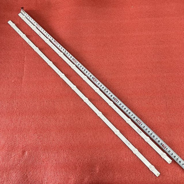 LED Hintergrundbeleuchtungsstreifen mit 11 LEDs für Toshiba 40U2063DB und JVC LT-40CF890 LT-40C700 P40FPA0119A VES400QNDS-2D-N41 17DLB40NER5 in Weiß - Bild 1