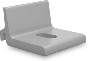 K2 Systems Climber mit Langloch aus Aluminium in Silber - Bild 1
