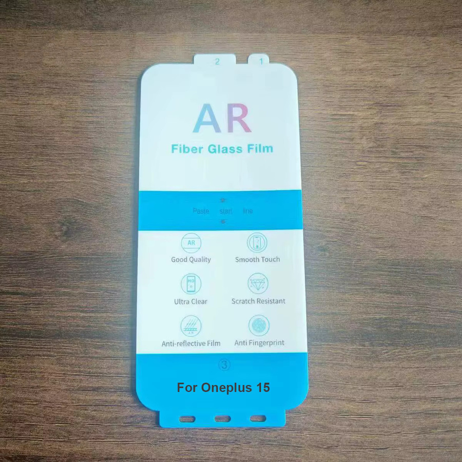 2 Stück HD klare Schutzfolie für OnePlus 15 ACE 6 5 Pro, entspiegelnder Displayschutz mit AR-Faserfolie und Montagewerkzeugen, transparent - Bild 2
