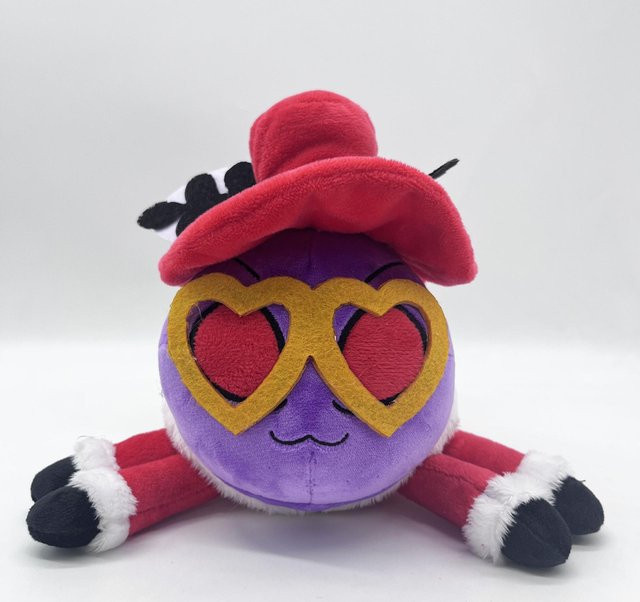 Hazbin Hotel Vox Velvette Valentino Plüschtier, Anime, 25cm - Bild 1