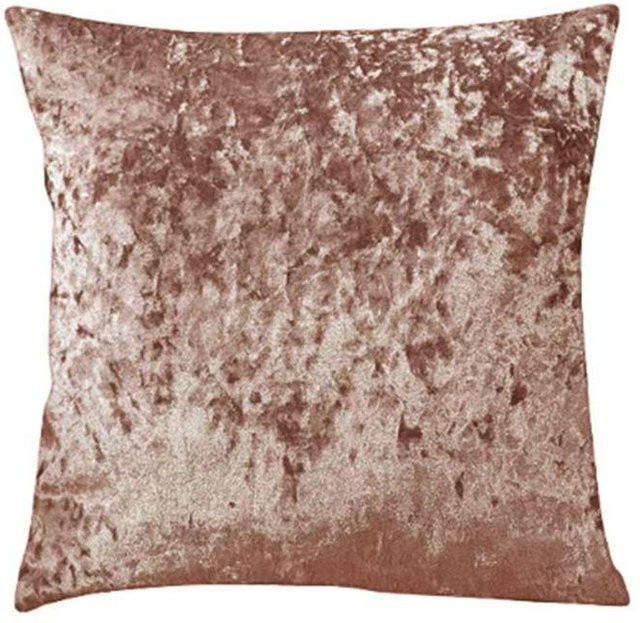 Dekorativer Kissenbezug aus Crushed Velvet in Rosa von JMG Clothing, B/H: 50 x 30 cm - Bild 1