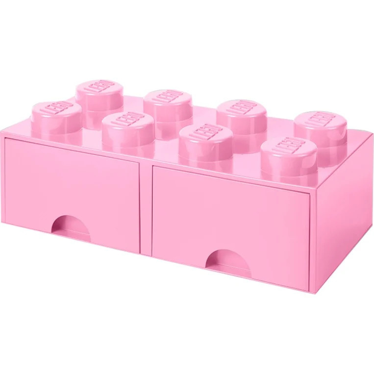 LEGO Brick Drawer 8 Aufbewahrungsbox in Rosa - Bild 1