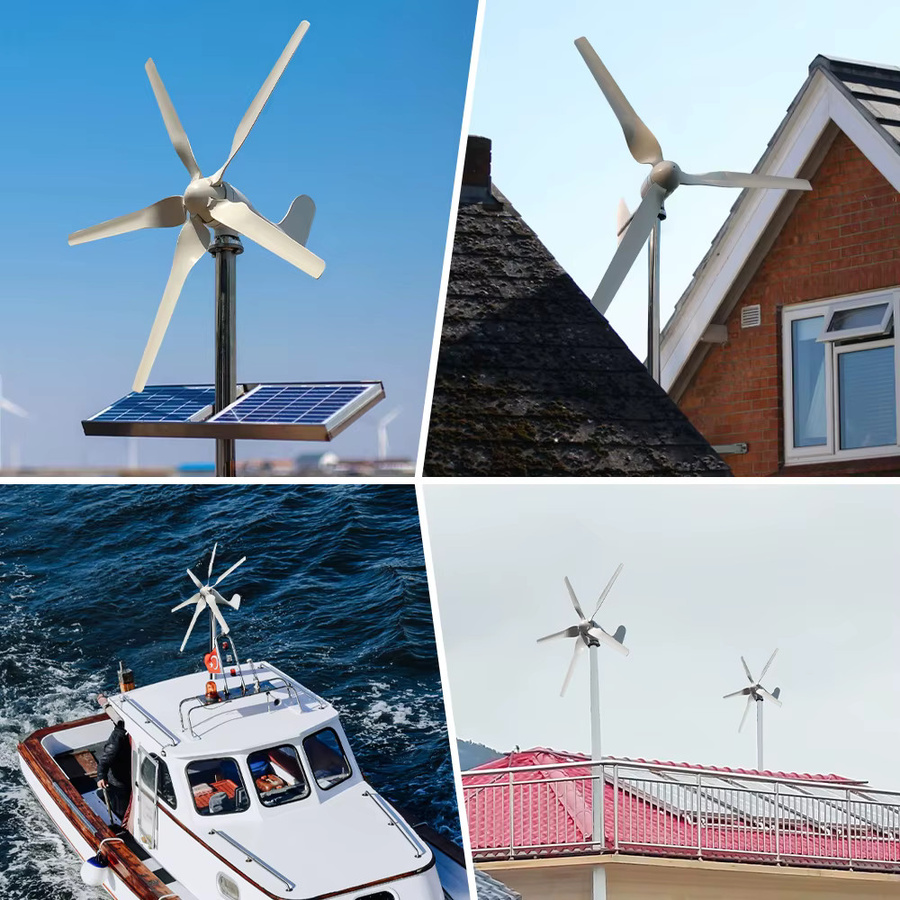 SMARAAD Glasfaser-Schaft und Radnabe in Weiß für 1-kW-Horizontalachsen-Windturbinen, Breite: 58,0 cm - Bild 2