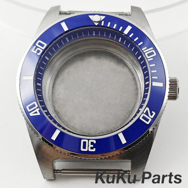 HUANXIAO Taucheruhr, Keramiklünette, blau, Herren, 40 mm - Bild 1
