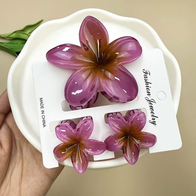 GIOIO Haarspange, Blume, Acryl, Damen, Mädchen - Bild 2