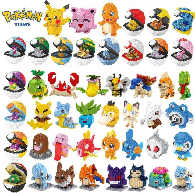 Keeppley Pokémon Bausteine Montage, 75-teiliges Set - Bild 1