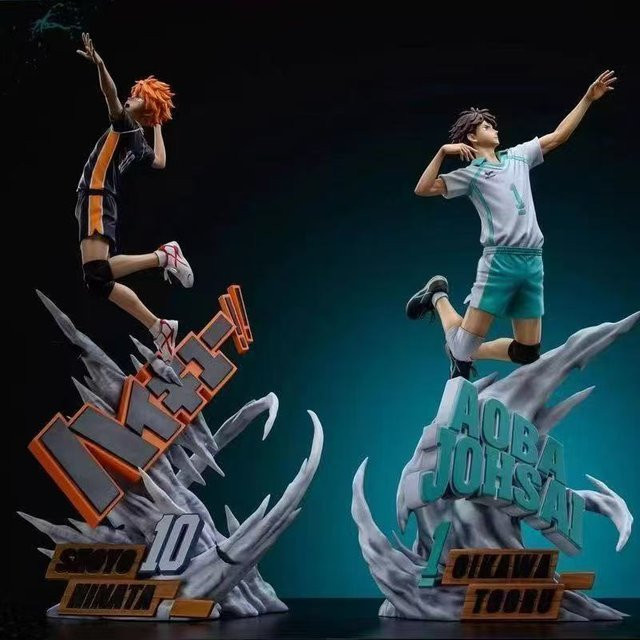 Bandai Anime Hinata Shoyo Oikawa Tooru Actionfiguren, PVC-Statue, 36cm - Bild 1