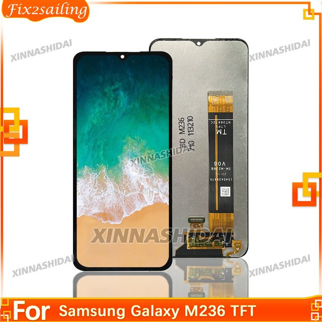 Samsung Galaxy M23 LCD-Display Ersatzteil mit TFT Touchscreen Digitizer Baugruppe in Schwarz - Bild 1