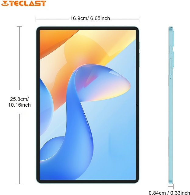 Teclast P50 Tablet Android 16 Max mit 11 Zoll Display, 12GB RAM, 128GB ROM, T7250 Octa-Core Prozessor, Dual-Band WLAN und Bluetooth 5.0 in Blau - Bild 1