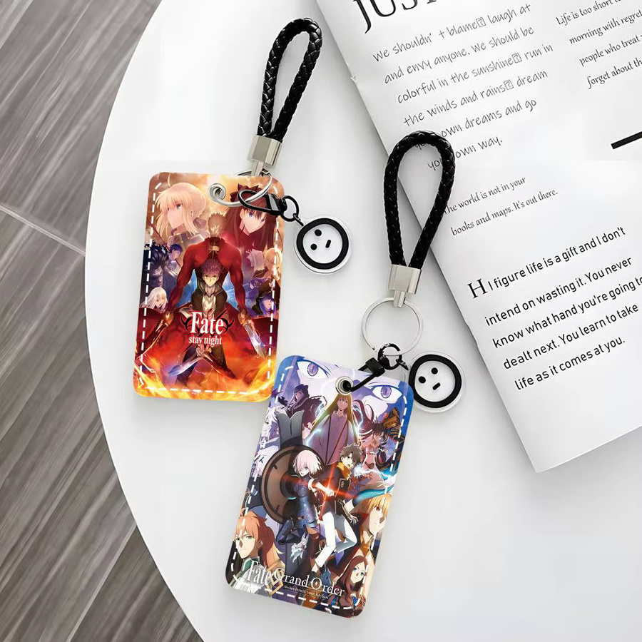 Fate Grand Order Kartenetui Schlüsselanhänger, Leder - Bild 3