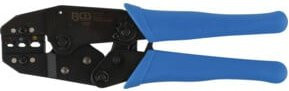 BGS Kabelschuhzange mit Ratschenfunktion für isolierte Kabelverbinder 0,5 - 6 mm² in Blau - Bild 1
