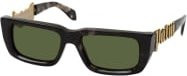 Palm Angels MILFORD PERI040 Sonnenbrille, Rechteckig, Vollrand, Unisex - Bild 1