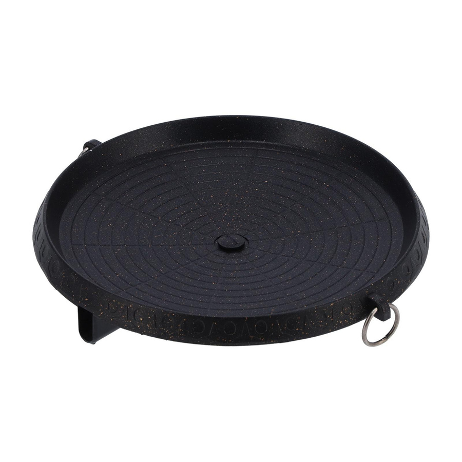 Tooarts Multifunktionale Grillplatte in Schwarz mit Antihaft-Beschichtung für Zuhause, Restaurant und Outdoor - Bild 1
