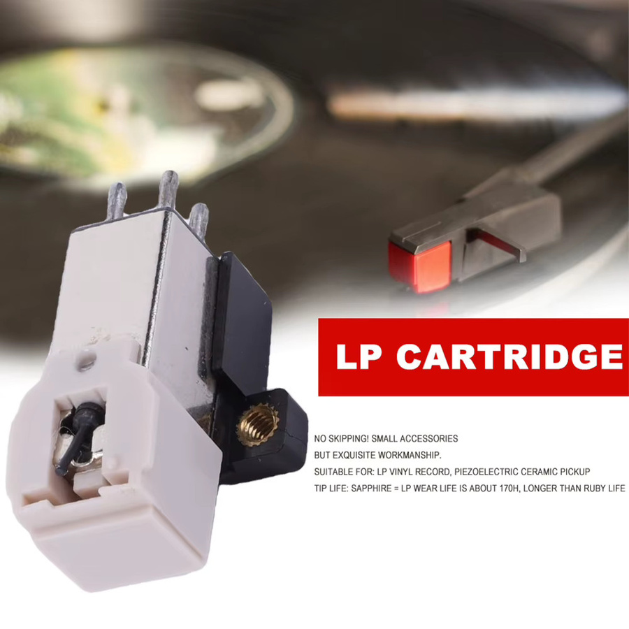 VODOOL AT-3600 Magnetische Moving Magnet Plattenspieler Patrone mit Stylus in Weiß für LP Vinyl - Bild 3