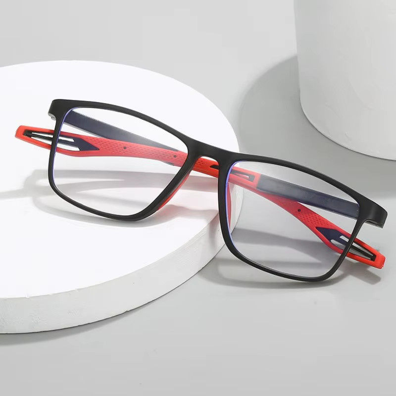 DIXSG Lesebrille, Vollrand, rectangular, TR90, Unisex, black - Bild 2