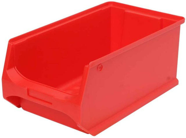 BRB Profi Sichtboxen LB3 aus Kunststoff, rot, 20 Stück, B/T/H: 20,0 x 15,0 x 35,0 cm - Bild 1