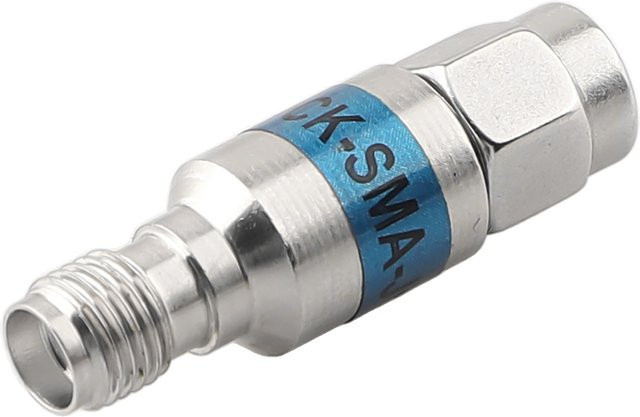 HP SMA DC Block 6GHz 2W RF Signal Isolator aus ternärer Legierung in Silber und Braun - Bild 1