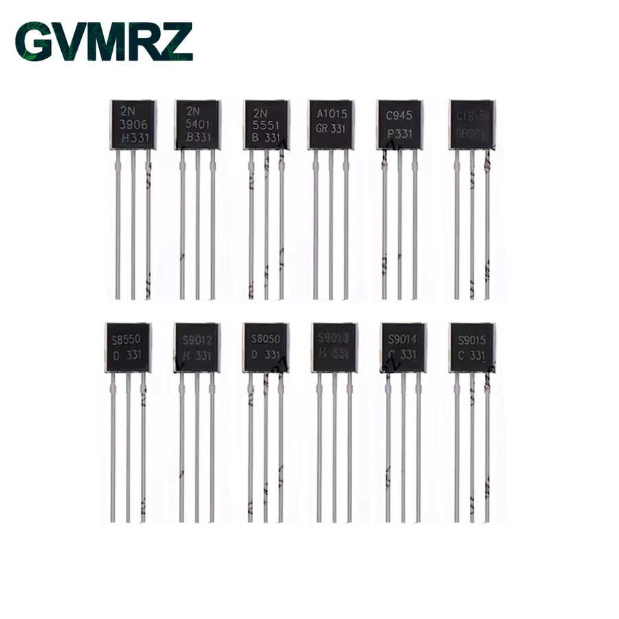 TO-92 Transistor-Sortiment-Kit mit 480 Stück und 24 Werten für Arduino DIY Elektronikprojekte im Karton - Bild 2
