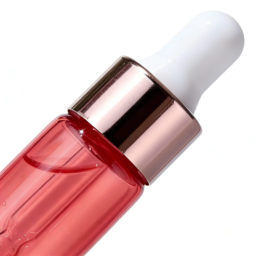 StarDu Packing Mini-Tropfflaschen aus Glas mit Glaspipette, 10 Stück, Rosa - Bild 2
