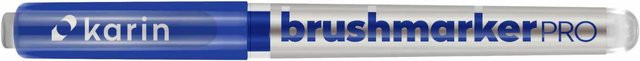 karin Brushmarker PRO Brushmarker mit Nylonspitze in Royal Blue 045 - Bild 1