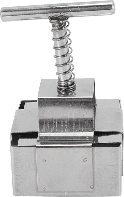 Igeteck Edelstahl Ton Cutter mit gefedertem Kolben für präzises Schneiden in Silber - Bild 1