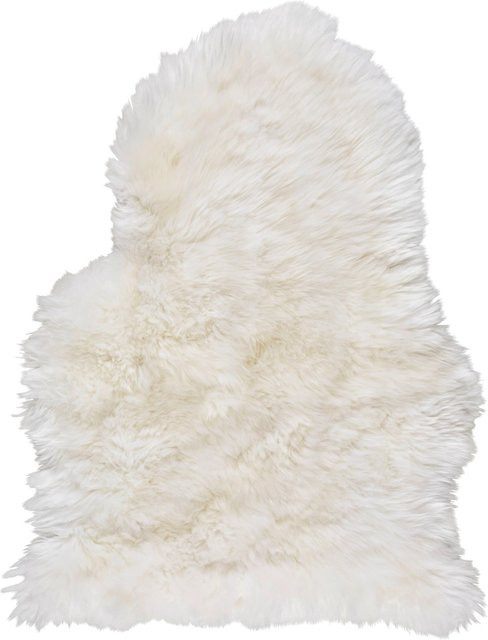 Modern Living Schaffell Emma aus echtem Fell in Weiß, B/T: 60 x 45 cm - Bild 1
