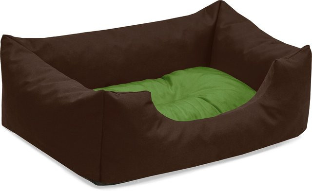 BedDog Hundebett MIMI Hundesofa aus Cordura und Microfaser-Velours in Braun - Bild 1