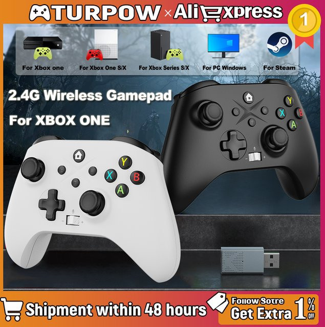 Turpow Kabelloser Controller für Xbox und PC mit programmierbaren Tasten, 6-Achsen-Gyroskop und Turbo-Funktion - Bild 1