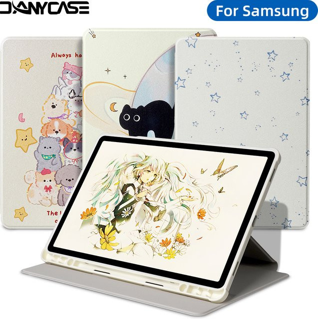 DANYCASE Funda für Samsung Galaxy Tab S10 FE, S9 FE, S11, A11 und S10 Plus mit Smart Auto Sleep Wake Funktion - Bild 1