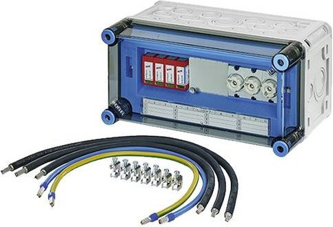 Hensel Überspannungsschutz-Ableitergehäuse Mi SP 2138 in Multicolor - Bild 1