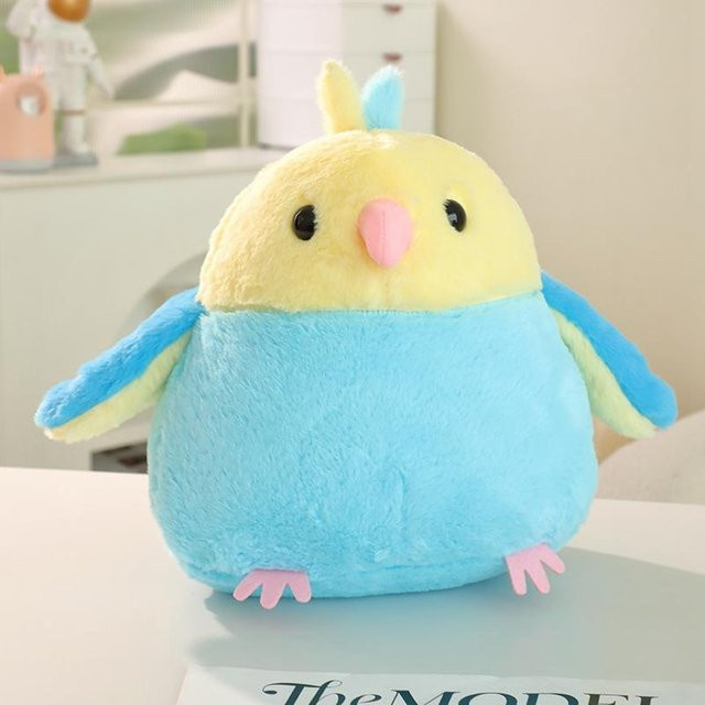 Yiran toy Papagei Plüschtier, Stofftier Kissen, bunt, 33cm - Bild 1