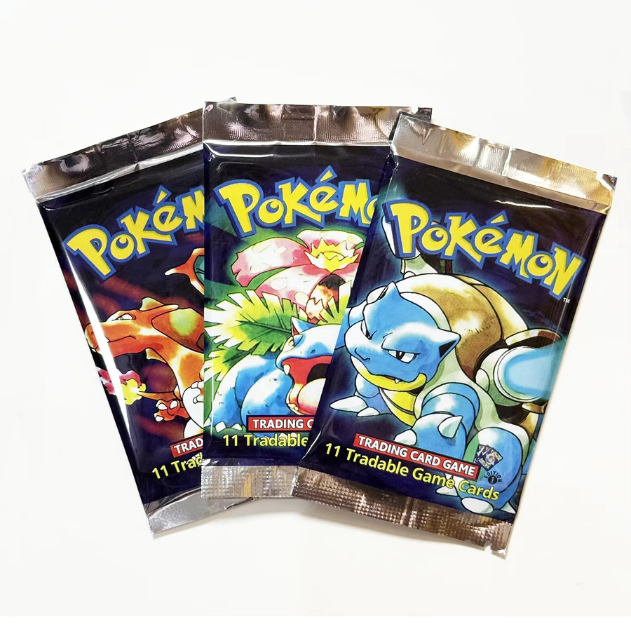 TAKARA TOMY Pokémon Charizard Venusaur Blastoise Trading Card Game Collection Battle Booster, Nachfüllpack, 11-teiliges Set - Bild 2
