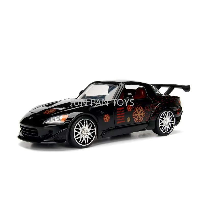 Jada Fast & Furious Johnny Tran Honda S2000, Metall-Druckguss-Spielzeugautos, mit Öffnenbaren Türen, Motorhaube und Kofferraum, ab 3 Jahre - Bild 2