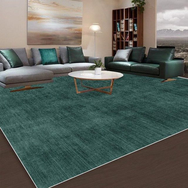 Karpetti Design Teppich in Grün mit abstraktem Muster, rutschfest und waschbar, B/T: 120 x 180 cm - Bild 1